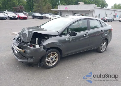 2019 Ford Fiesta Se из США, поврежденный, VIN 3FADP4BJ1KM141689